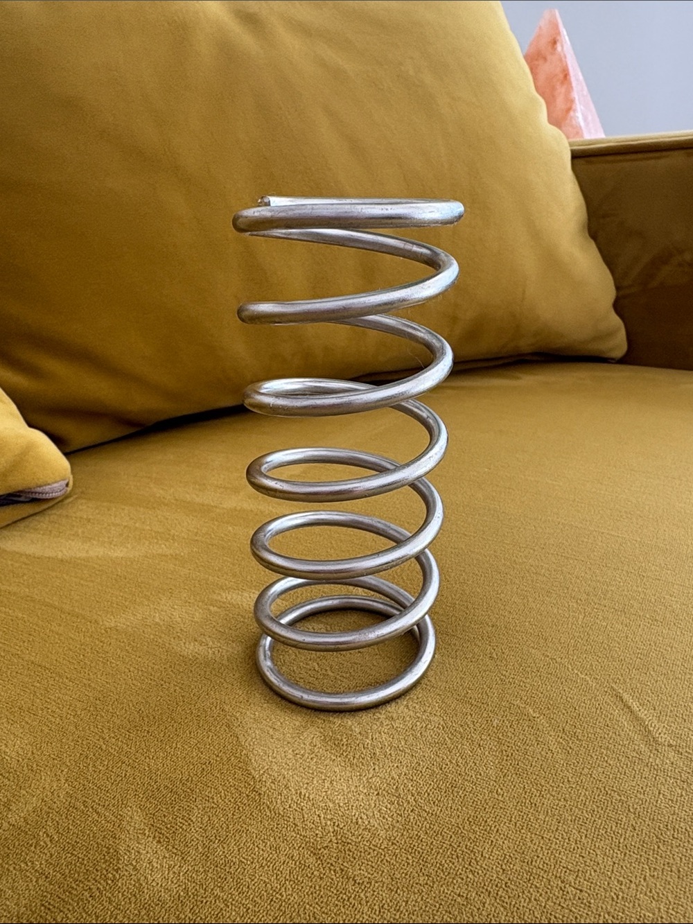 Stainless Steel Spiral Toothbrush Holder / Pen Holder - Minimalist Design